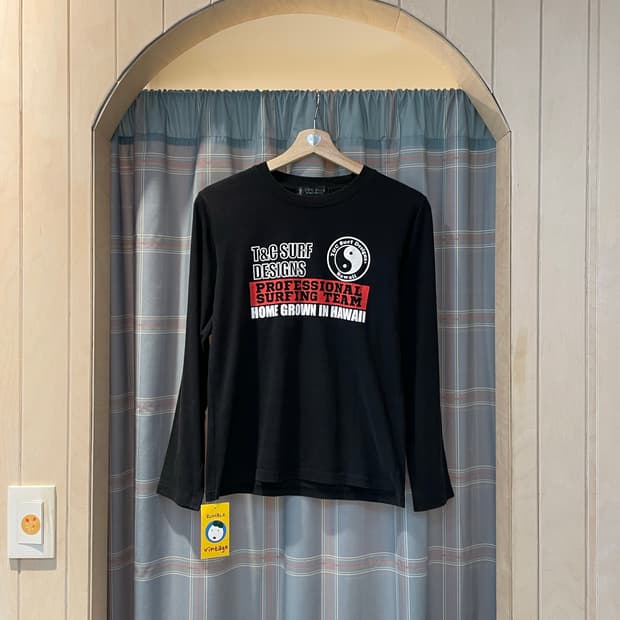 일본빈티지 서프 프린팅티셔츠