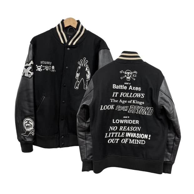 STUSSY x Kostas Wool Varstiy Jacket