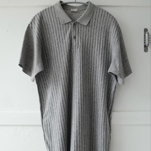 [Comme des garcons homme] 스트라이프 폴로 셔츠