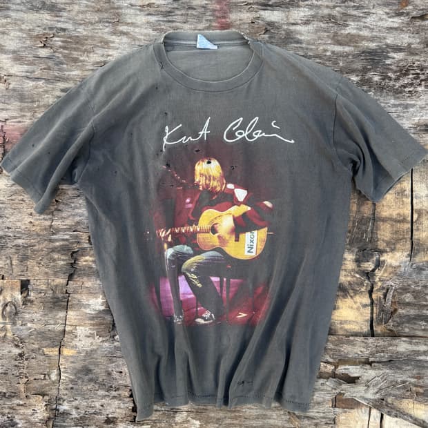 빈티지 커트코베인 1999 티셔츠