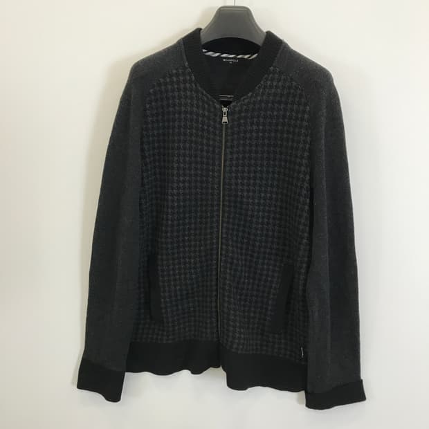 빈폴 패턴 믹스 니트집업점퍼 [105]