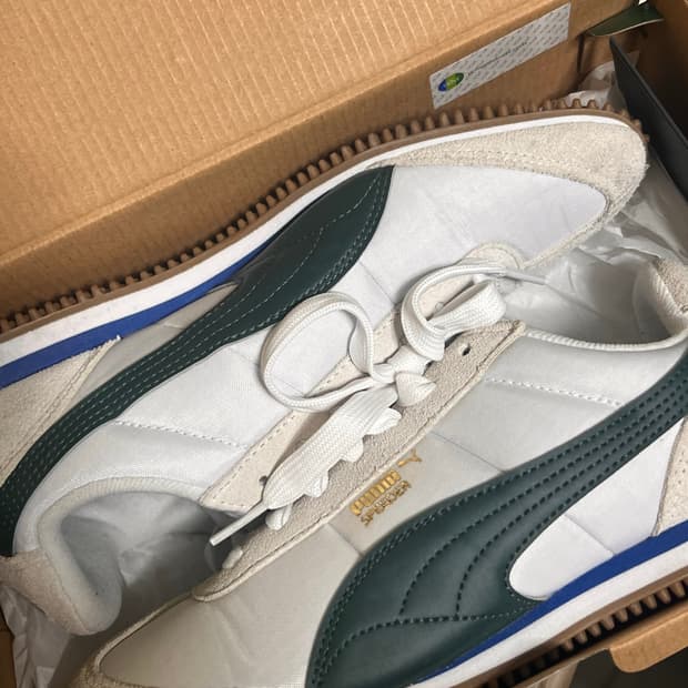 푸마 스웨이드 운동화 새상품