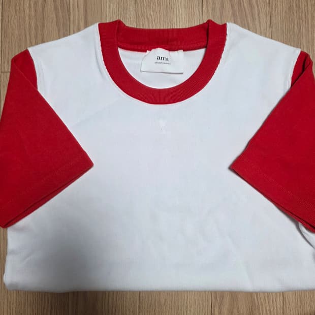 아미 하트로고 코튼반팔티/UTS005.JE0010