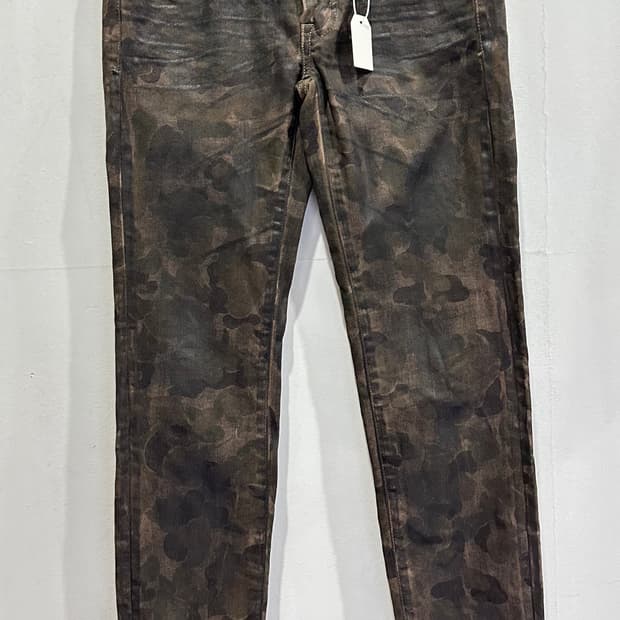 폴로 랄프로렌 톰킨스 스키니 커피빈카모 바지 25