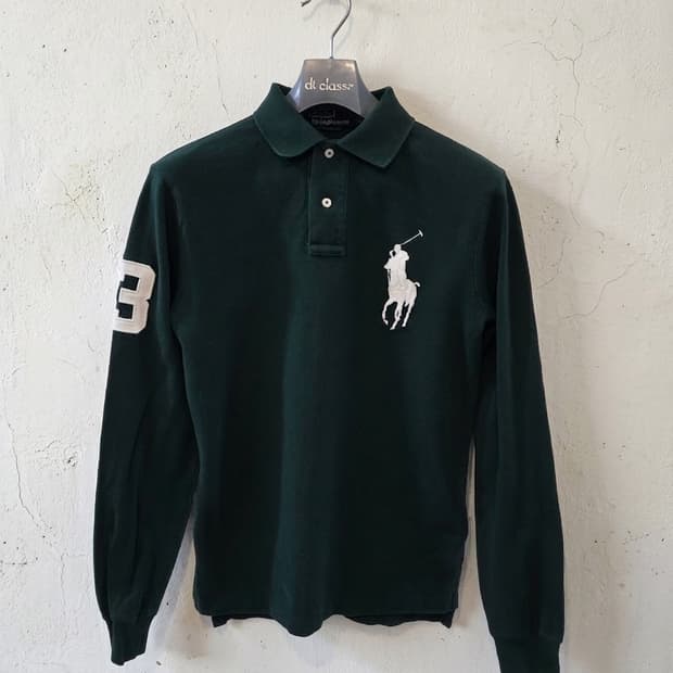 폴로 랄프로렌 긴팔 카라티 S
