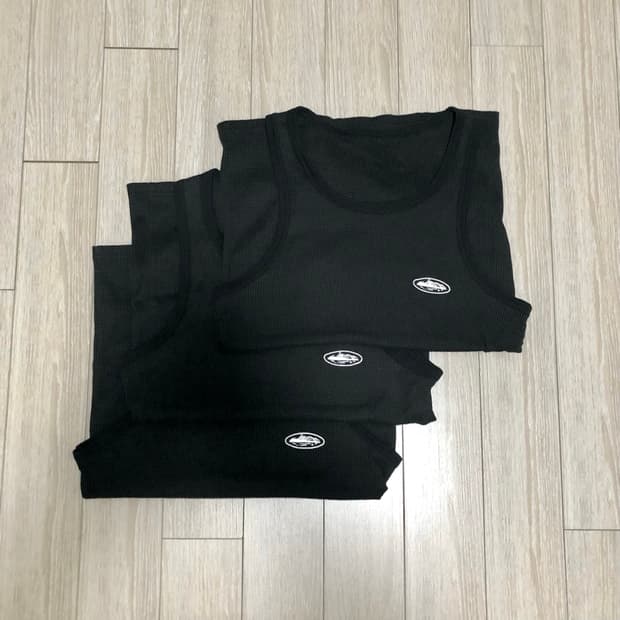 코르테이즈 탱크탑 나시 3pack ( m)