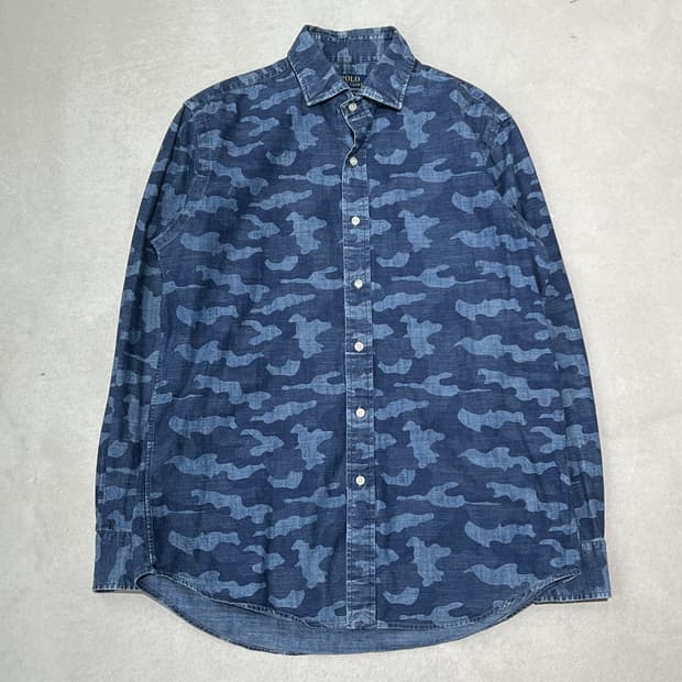 폴로 랄프로렌 카모패턴 셔츠 s08823