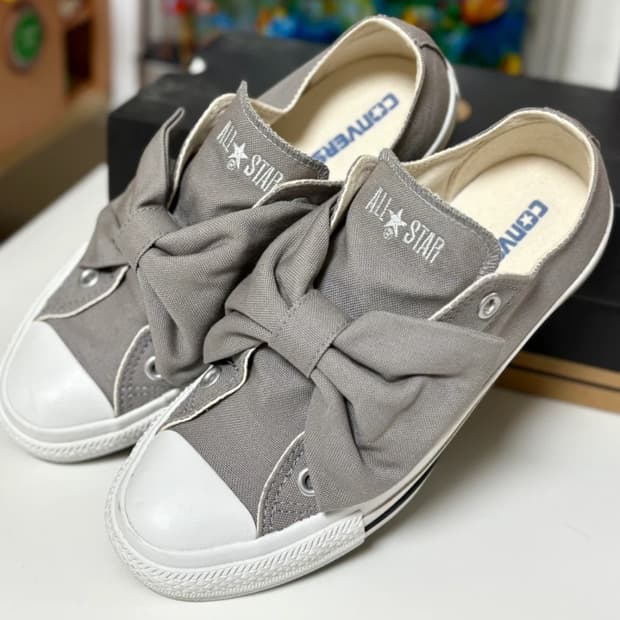 컨버스 리본 슬립온 운동화