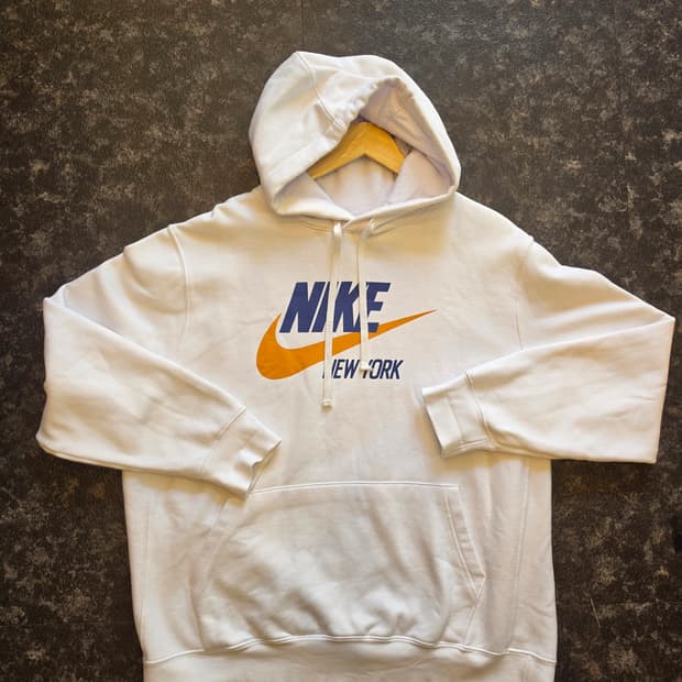 나이키 NSW NYC 플리스 풀오버 후드티 - L