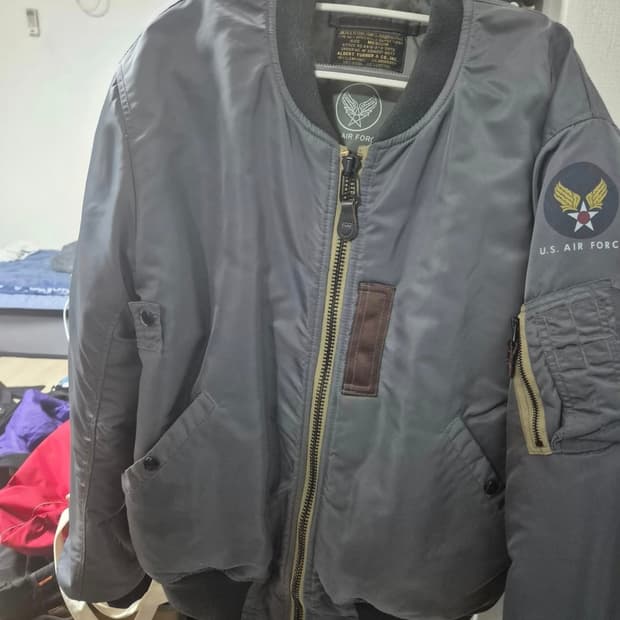 토이즈 맥코이 MA-1 알버트 터너 MIL-J-8279a