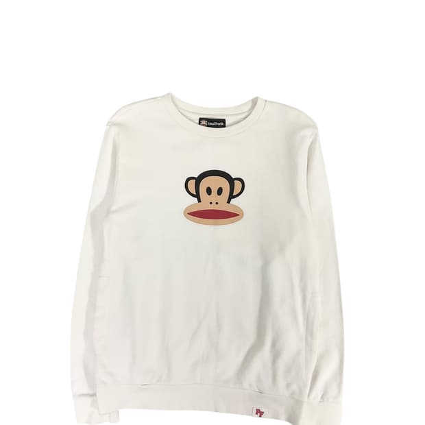 폴프랭크 화이트 맨투맨 (L)