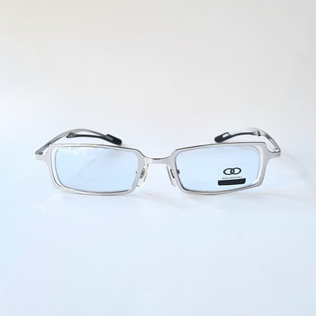데드스탁 Y2K 무드 OGIS 실버 메탈 안경테  1431