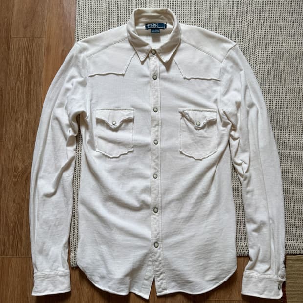 90s 폴로 웨스턴 셔츠