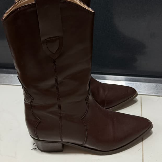 브라운 웨스턴 부츠