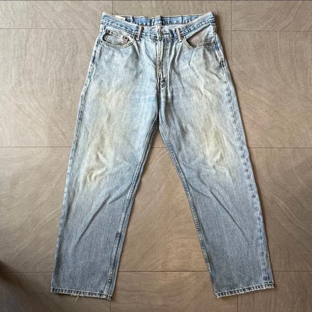 리바이스 정품 550 데님 청 바지 팬츠