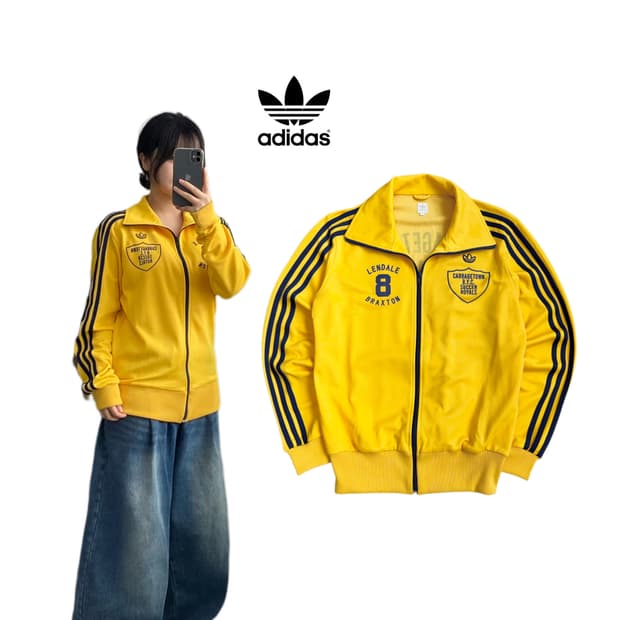 아디다스 캐비지타운 파이어버드 삼선 올드스쿨 트랙탑 져지