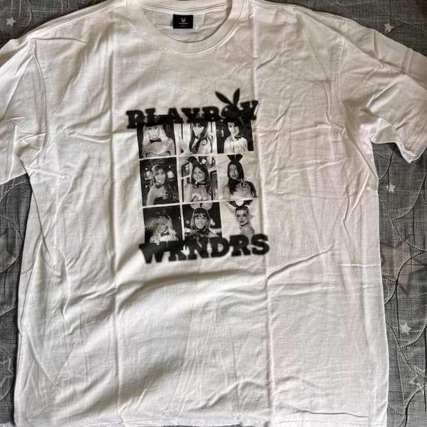 위캔더스 플레이보이 반팔 티셔츠 L