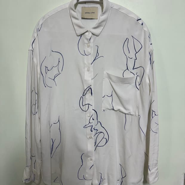 Paloma wool 드로잉 셔츠