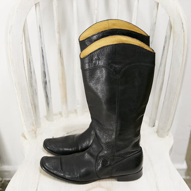 Square Toe Long Boots