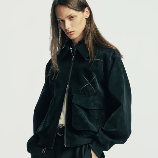 SSY 이스트 스타 스웨이드 블루종 블랙