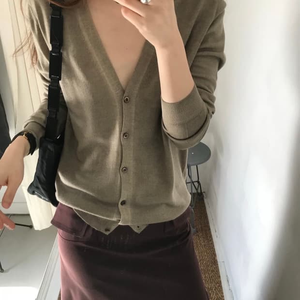 Prada silk blend cardigan