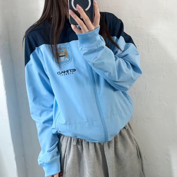 Nike 나이키 맨시티 유니폼 우븐 바람막이 자켓