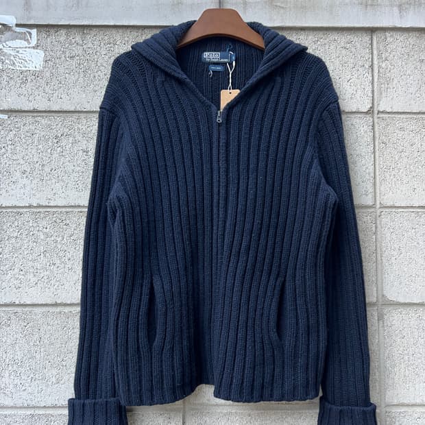 1990/00s POLO RALPH LAUREN 폴로니트집업가디건