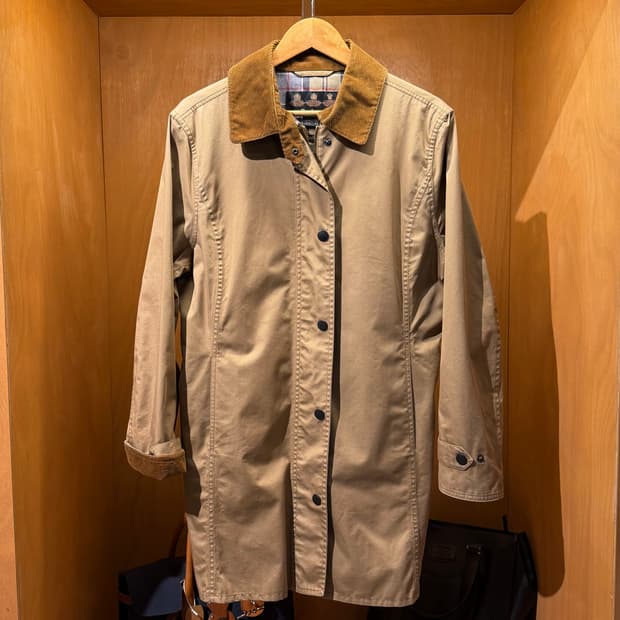 Barbour 바버 여성 논왁스 코튼 자켓 L