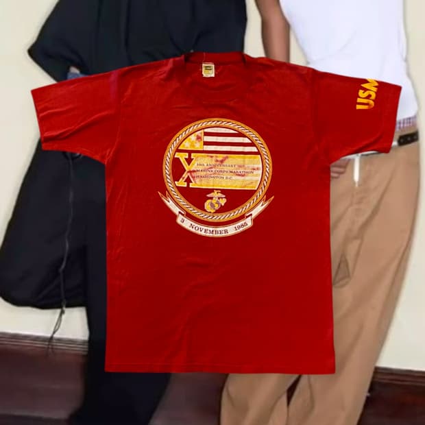 반팔 티셔츠 Made in USA, 50 / 50 (Man M)