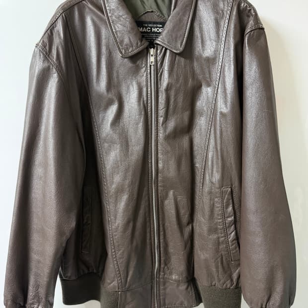 빈티지 브라운 가죽자켓