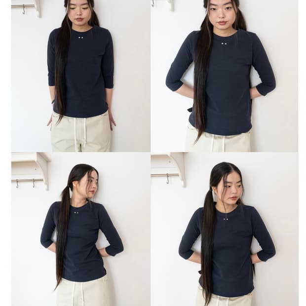 온스카 SLEEVE T (네이비)