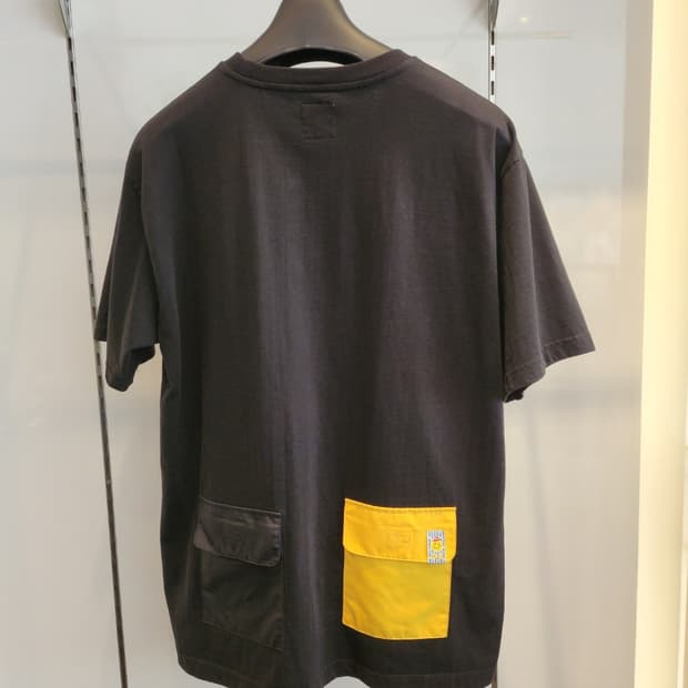 헤지스 블랙 백포켓 반팔100