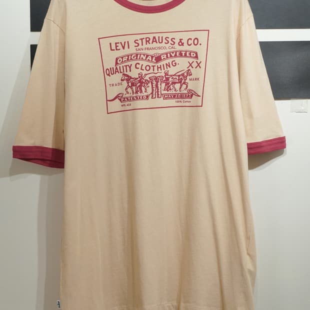 리바이스 LVC 1970 링거 티셔츠