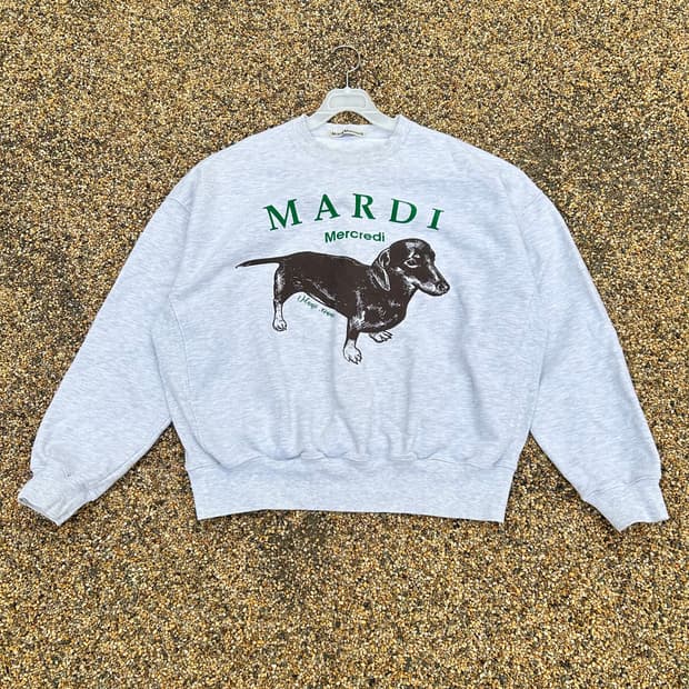 마르디 메크르디 닥스훈트 맨투맨