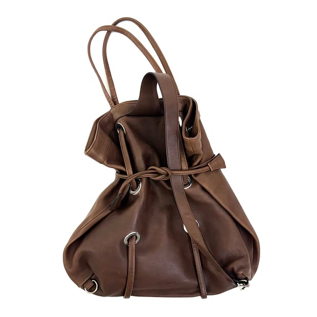 Marni Eyelet Drawstring 2-way Bag