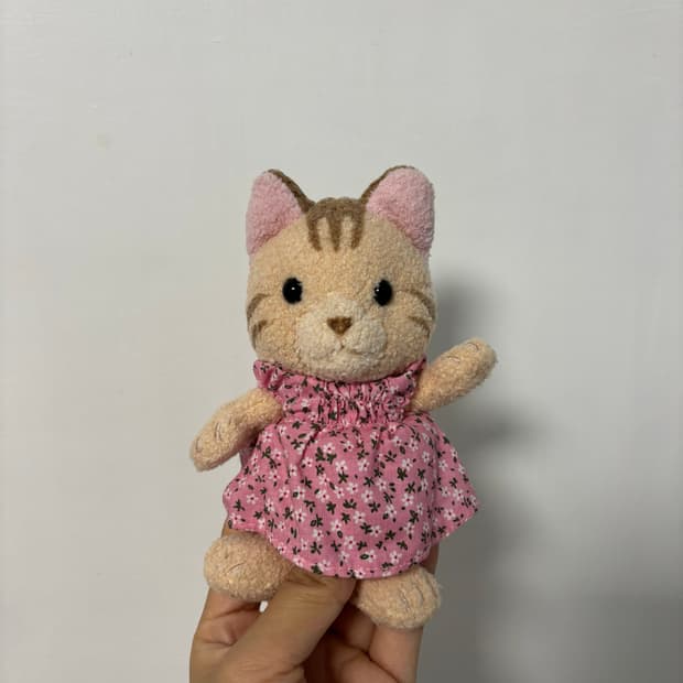 실바니안 고양이 봉제 인형