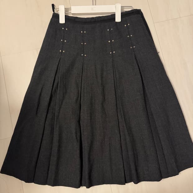 일본빈티지 미디 스커트 34-36
