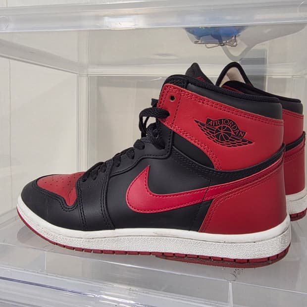 꿀매![270]에어조던1브레드 5회착 판매