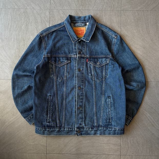 리바이스 정품 데님 청 자켓