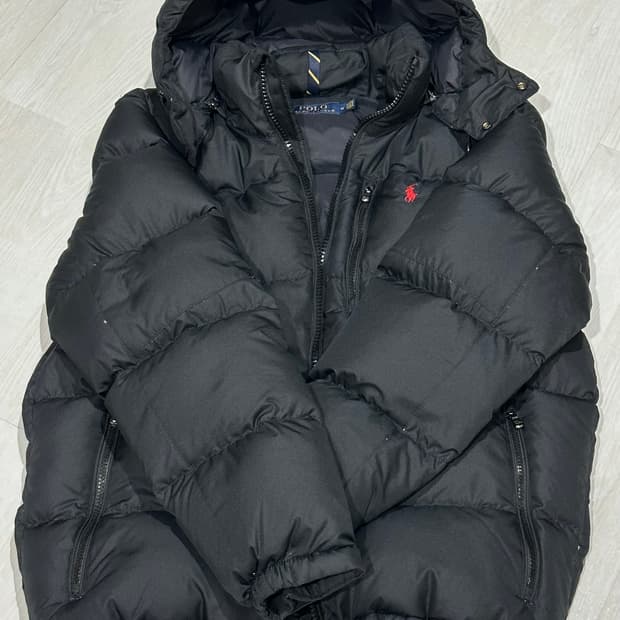 폴로 랄프로렌 고햄 패딩 m