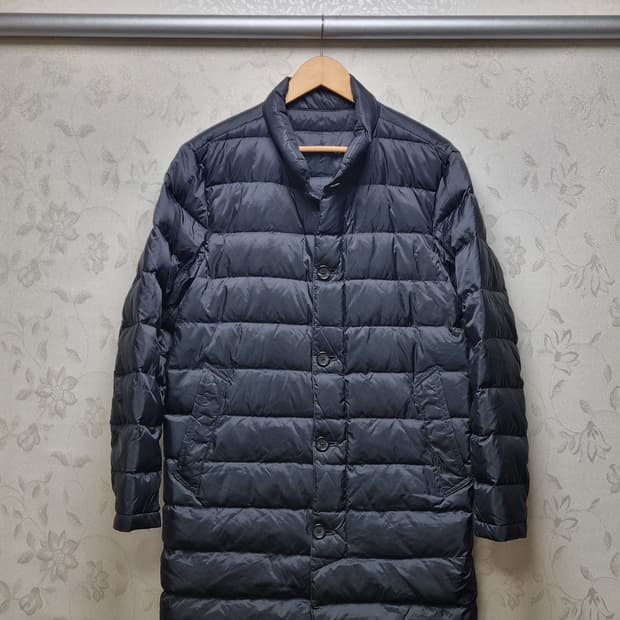 [남100/24년] 헤지스 패딩코트 블랙