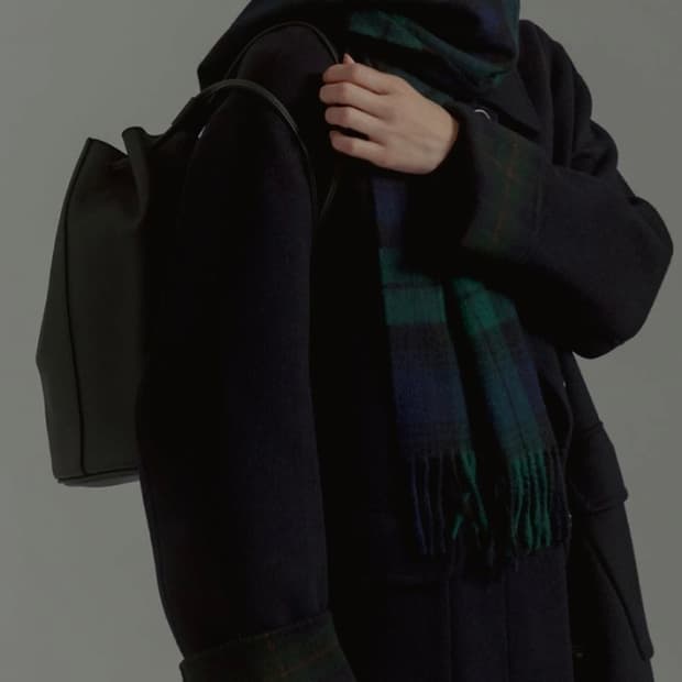 얼바닉 체크 머플러