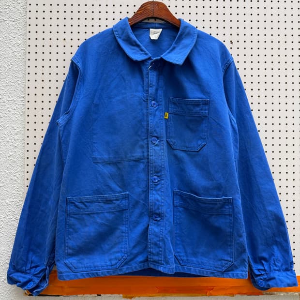 OLD VINTAGE ROUNDED COLLAR 라운드칼라 프렌치워크자켓