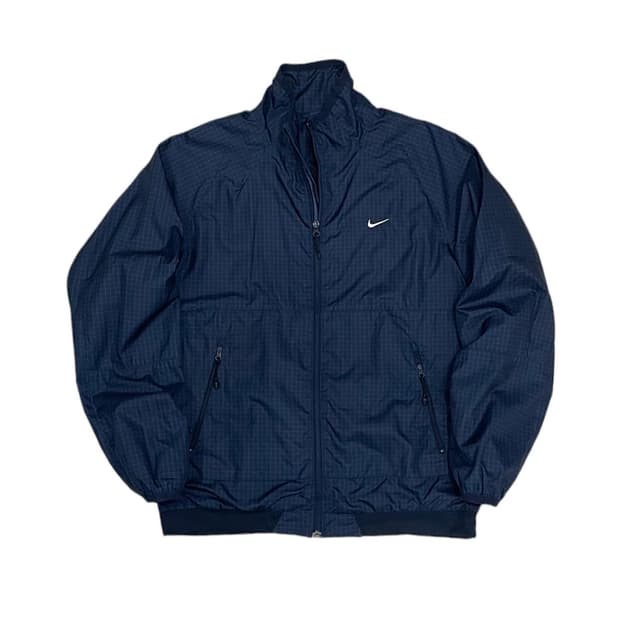 L) 나이키 체크 윈드브레이커 바람막이