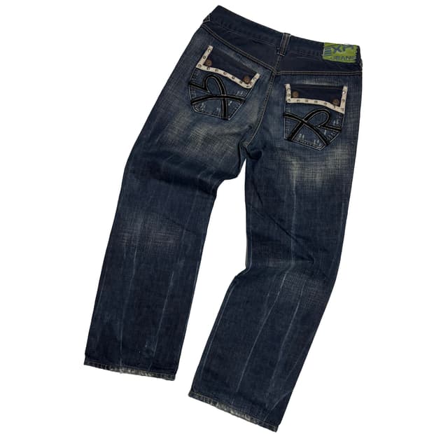 EXR 프로그레시브 아카이브 스터드 데님 팬츠