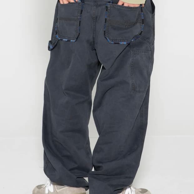 엑스톤즈 크 카펜터 워싱 코튼 팬츠 (S)(새상품)