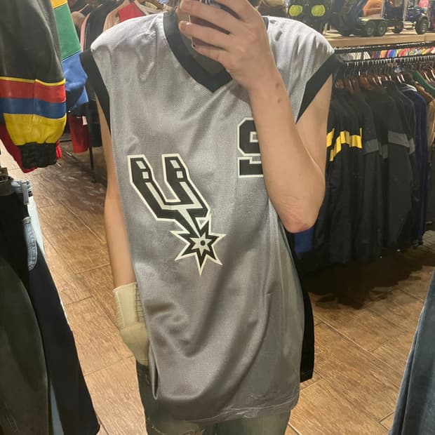 [HI] NBA 샌안티오 스퍼스 유니폼 슬리브리스