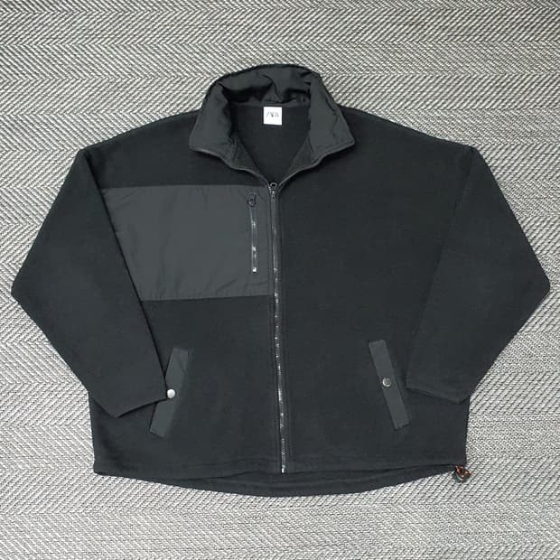 자라 오버핏 플리츠 집업자켓 남자105~110