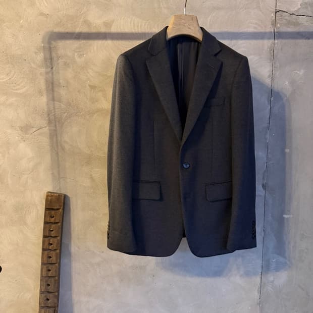 인터메조 캐시미어 플란넬 자켓 100