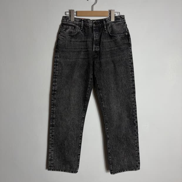 아크네스튜디오 블랙 워싱 데님 팬츠(28)